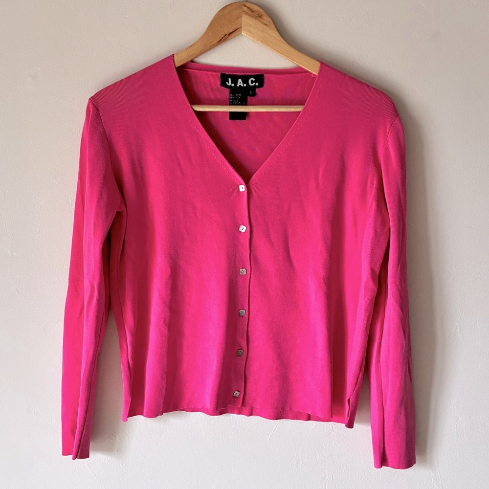 J.A.C. Pink Cardigan